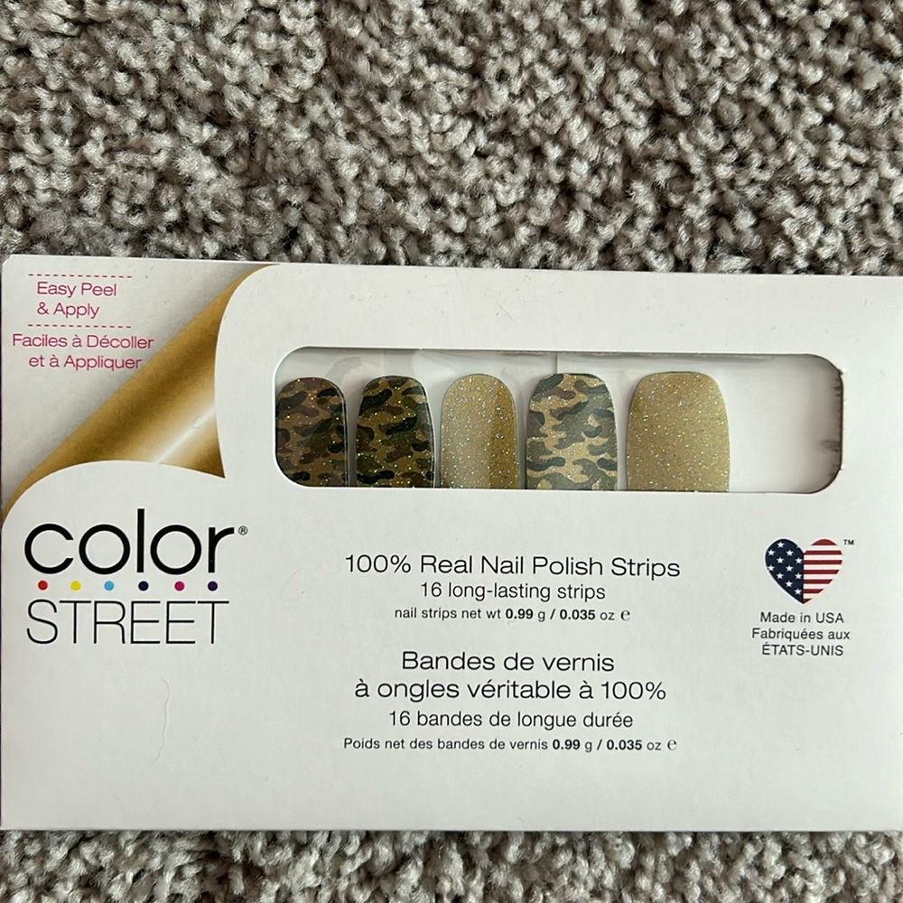 Unique color street camo design, brand new in package